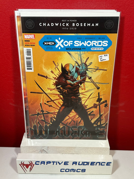 Wolverine, Vol. 7 #6 - 1st Solem - NM-