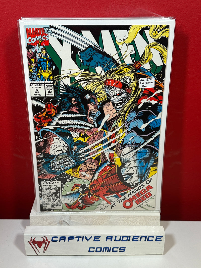 X-Men, Vol. 1 #5 - 2nd Omega Red - NM