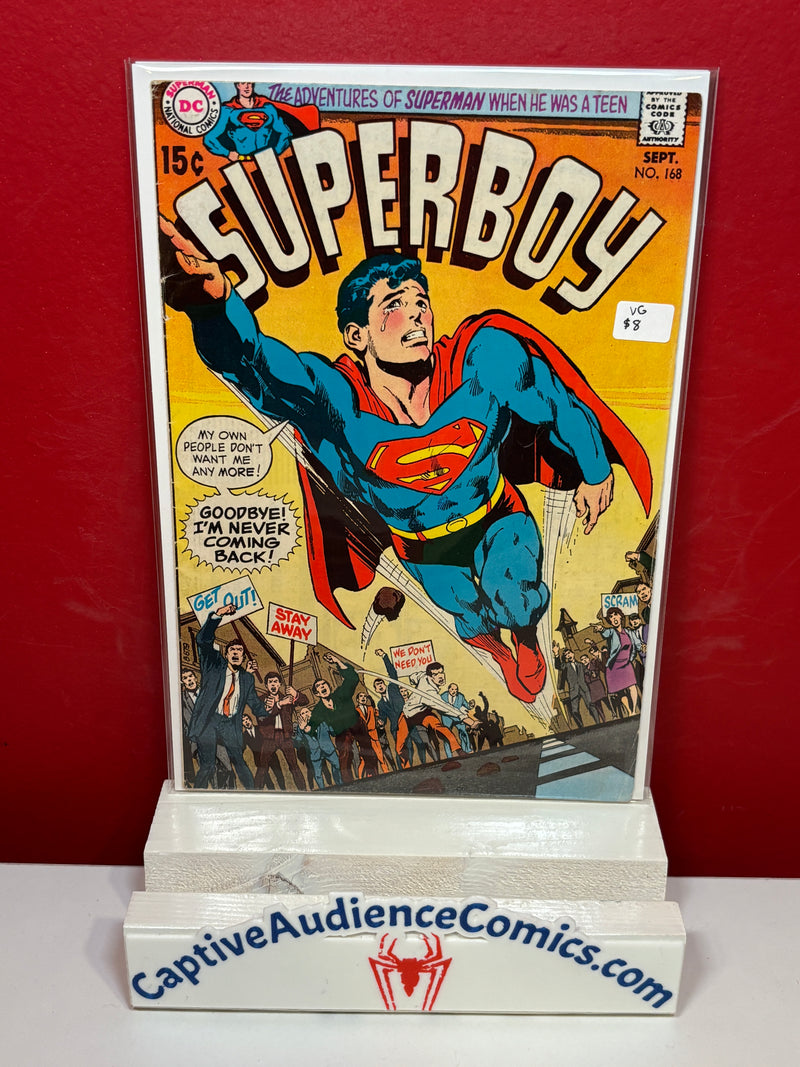 Superboy, Vol. 1 #168 - VG