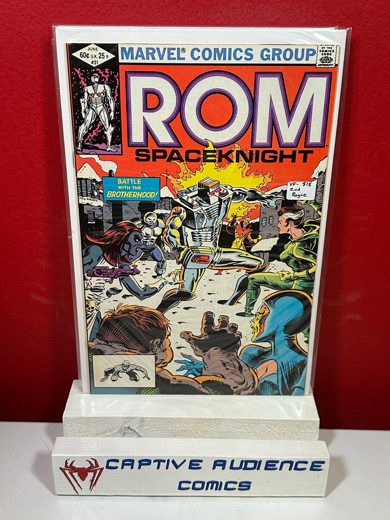 ROM, Vol. 1 #31 - 2nd Rogue - VF-