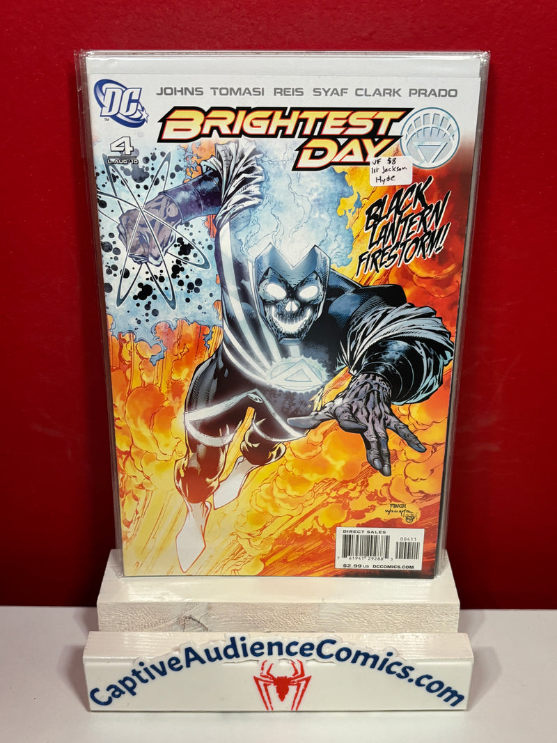 Brightest Day #4 - 1st Jackson Hyde - VF