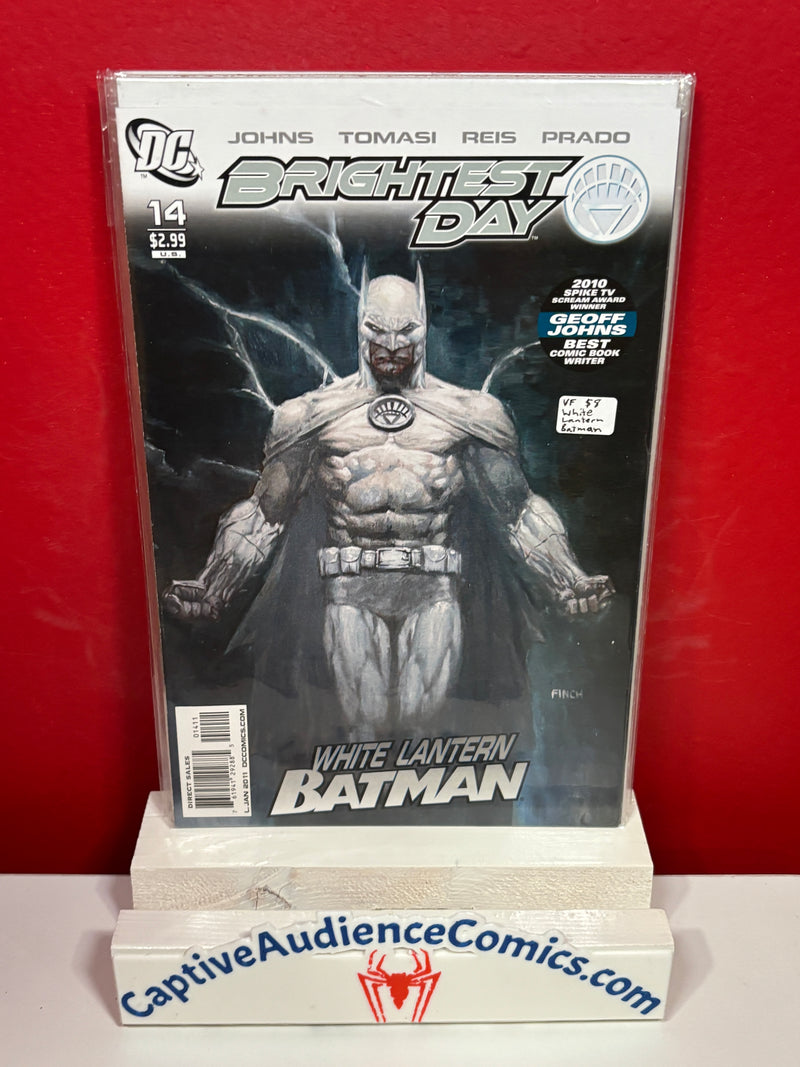 Brightest Day #14 - White Lantern Batman - VF