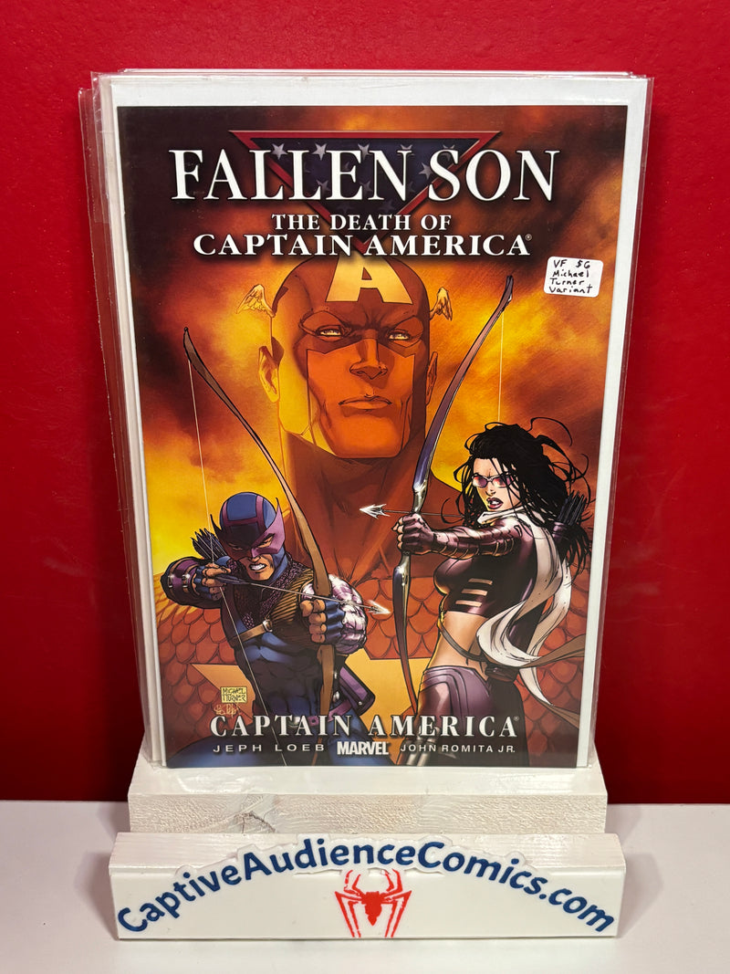 Fallen Son: The Death of Captain America #3 - Michael Turner Variant - VF