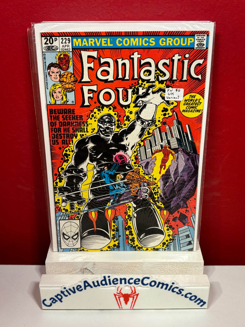 Fantastic Four, Vol. 1 #229 - UK Variant - FN