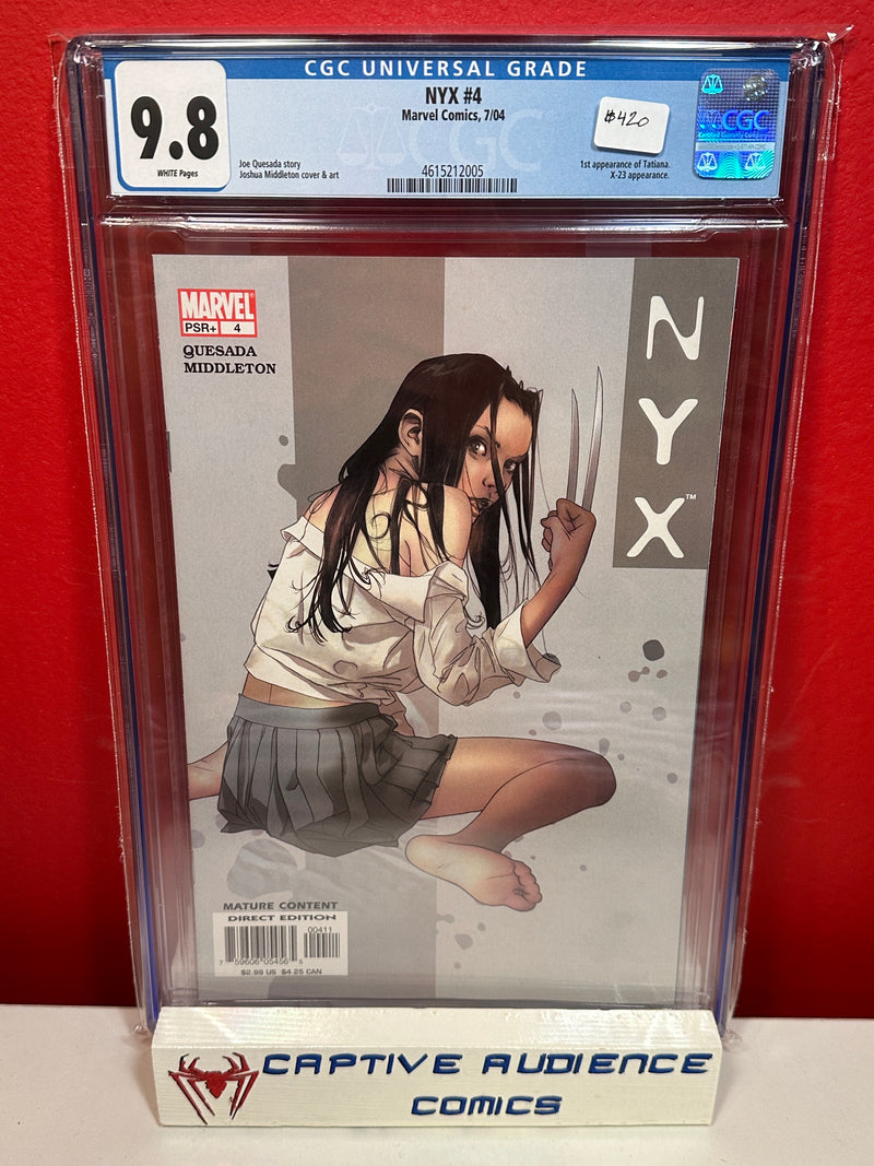 Nyx #4 - 1st Tatiana - CGC 9.8