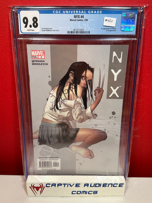 Nyx #4 - 1st Tatiana - CGC 9.8
