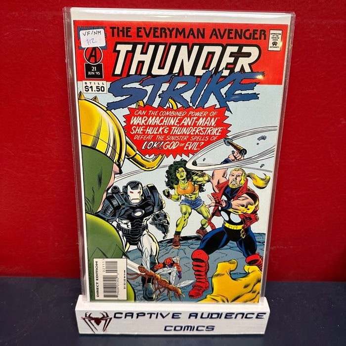 Thunderstrike, Vol. 1 #21 - VF/NM