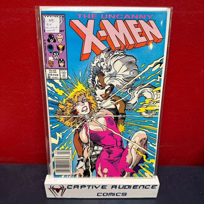 X-Men, Vol. 1 #214 - Newsstand Variant - NM