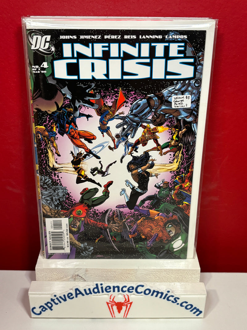 Infinite Crisis #4 - George Perez Variant - VF/NM