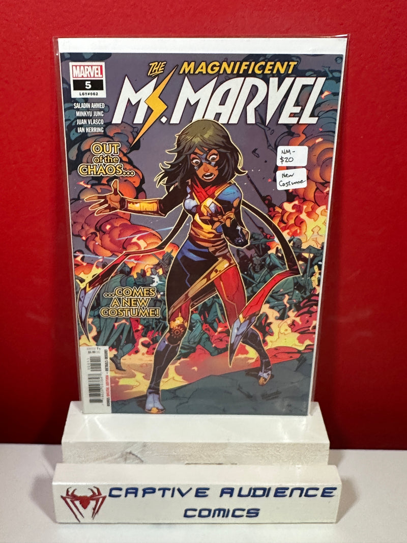 Magnificent Ms. Marvel, The #5 - New Costume - NM-