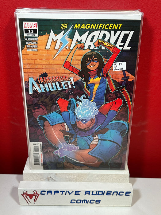 Magnificent Ms. Marvel, The #13 - 1st Amulet - VF
