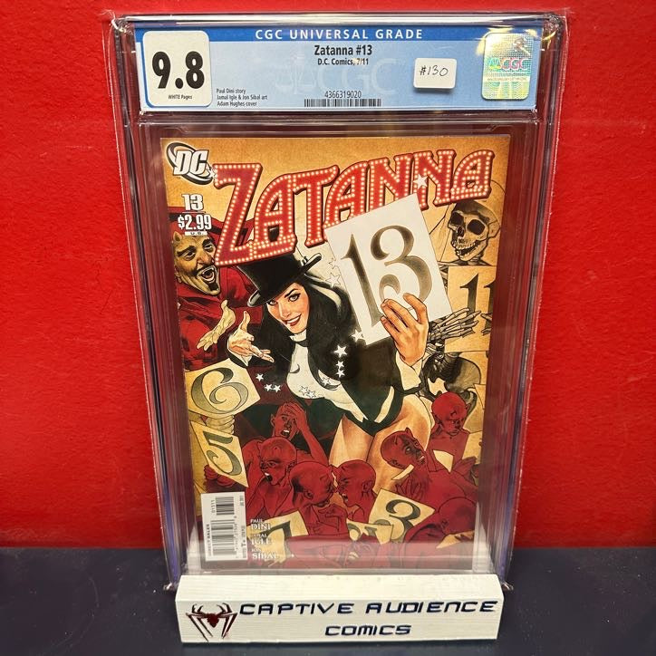 Zatanna, Vol. 2 #13 - CGC 9.8