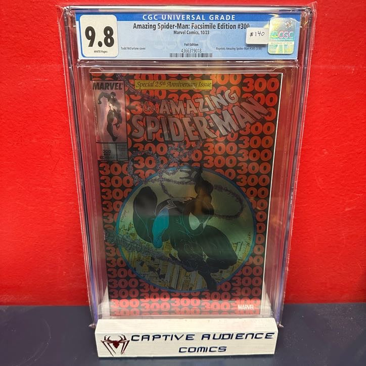 Amazing Spider-Man, The Vol. 1 #300 - Facsimile Foil Edition - CGC 9.8