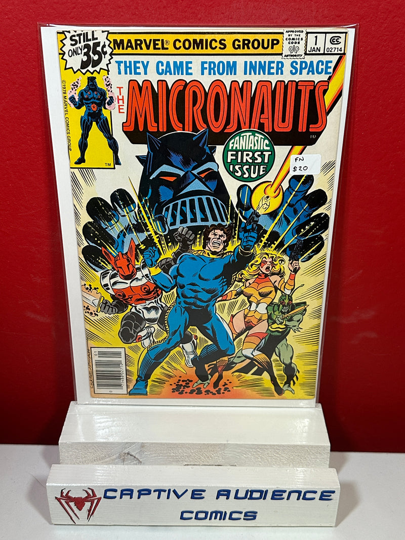 Micronauts, Vol. 1 #1 - FN