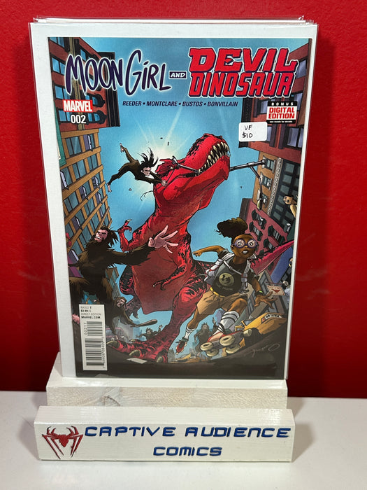 Moon Girl and Devil Dinosaur, Vol. 1 #2 - VF