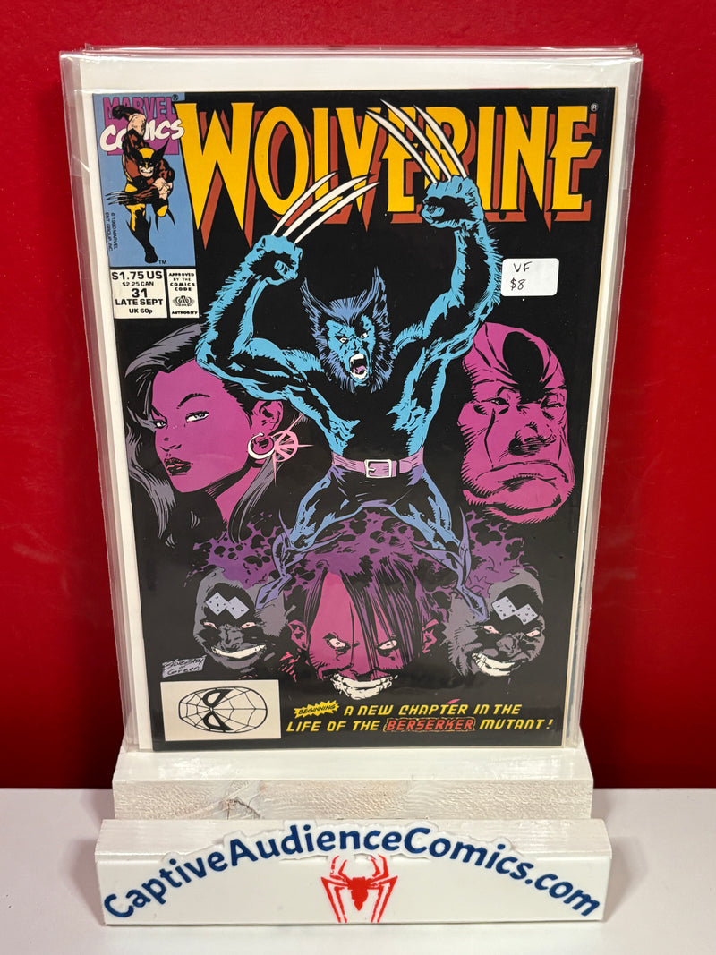 Wolverine, Vol. 2 #31 - VF