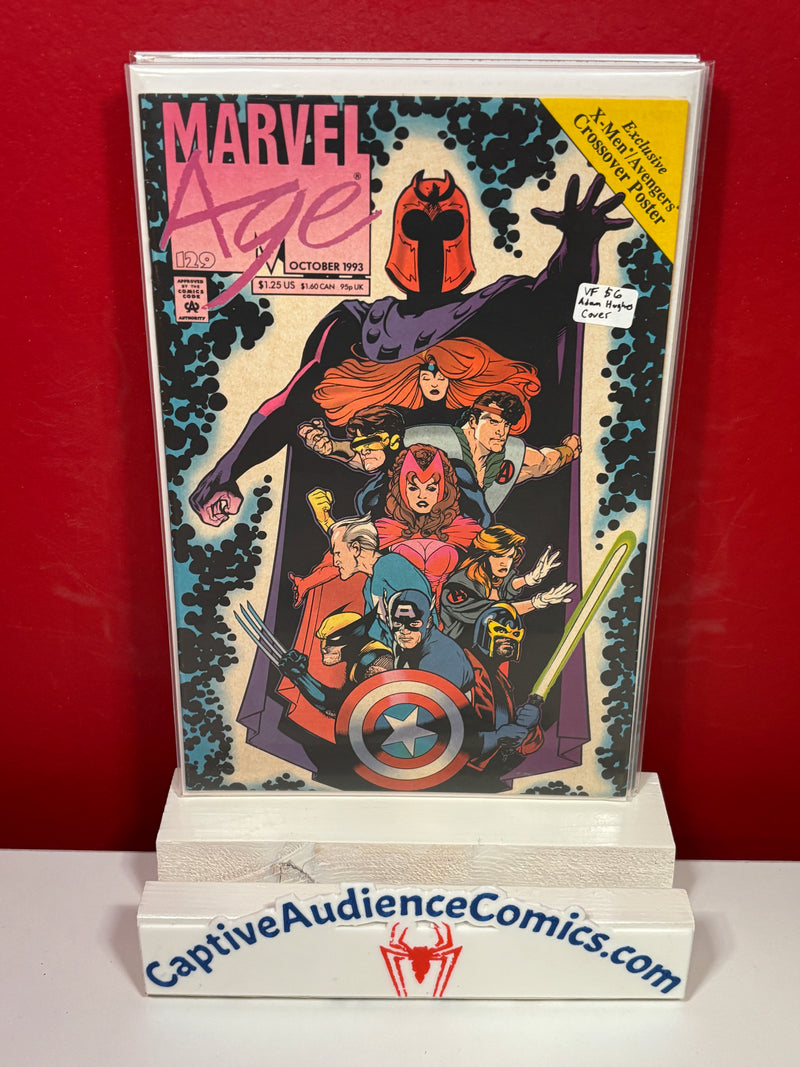 Marvel Age #129 - Adam Hughes Cover - VF