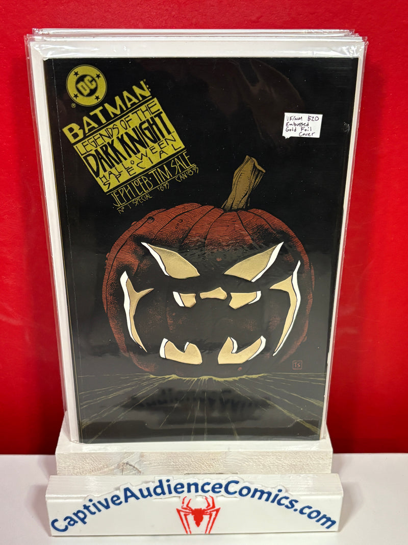 Batman: Legends of The Dark Knight - Halloween Special #1 - Embossed Gold Foil Cover - VF/NM