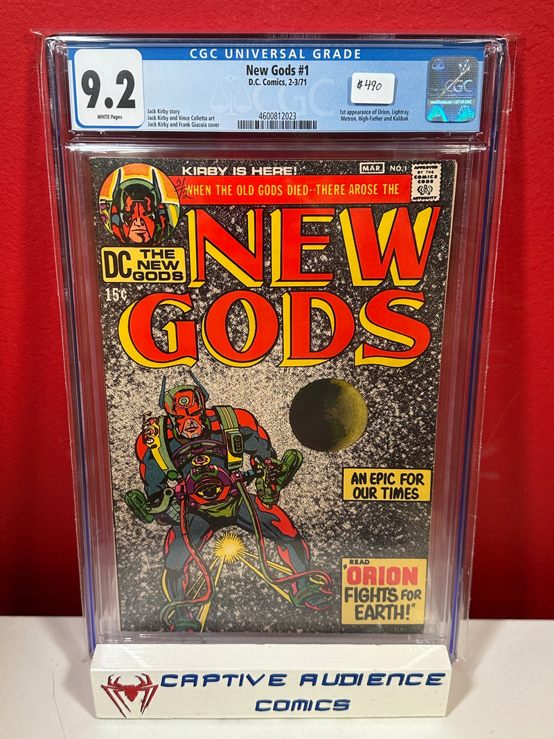 New Gods, Vol. 1 #1 - 1st New Gods - CGC 9.2
