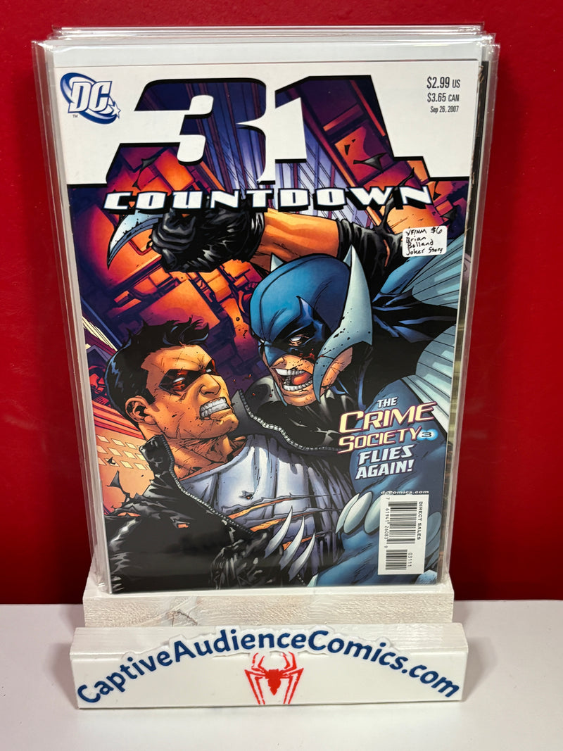 Countdown #31 - Brian Bolland Joker Story - VF/NM