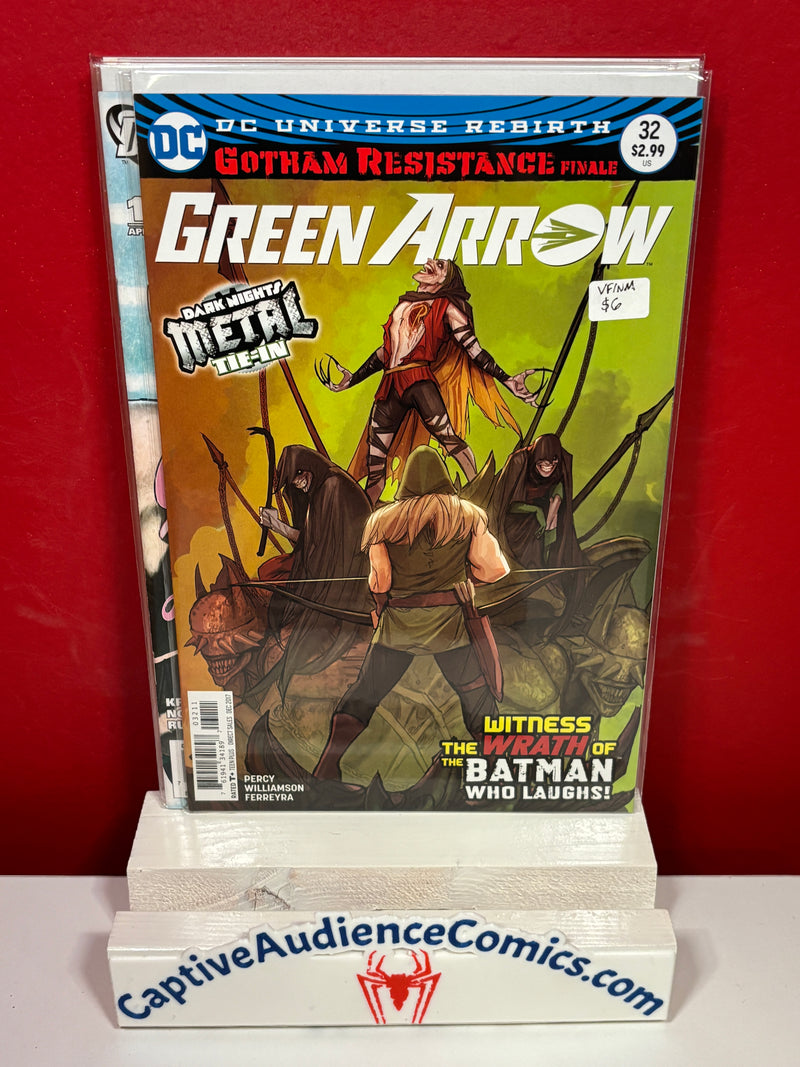 Green Arrow, Vol. 6 #32 - VF/NM