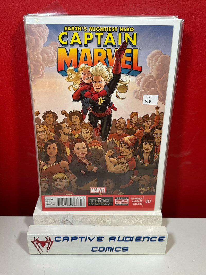 Captain Marvel, Vol. 8 #17 - VF-