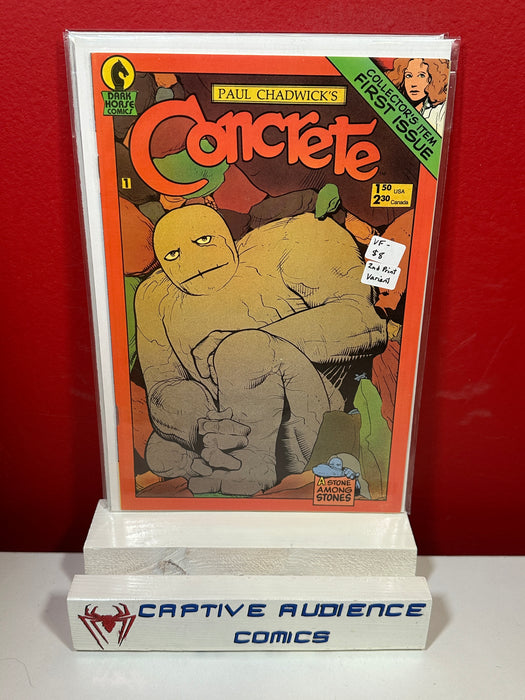 Concrete #1 - 2nd Print Variant - VF-