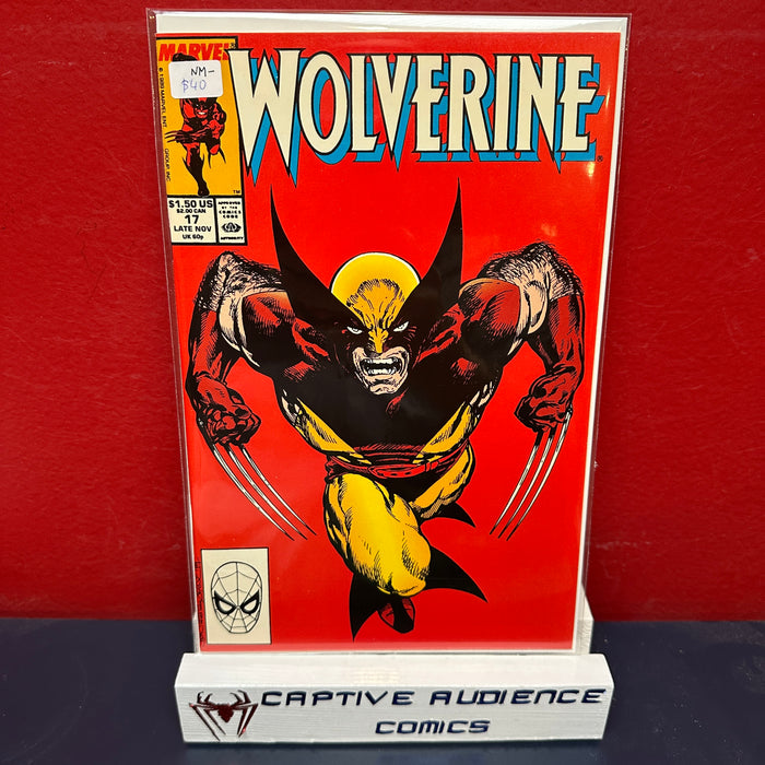 Wolverine, Vol. 2 #17 - NM-
