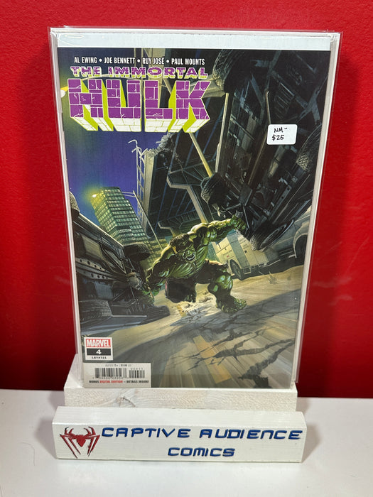 Immortal Hulk, The #4 - NM-