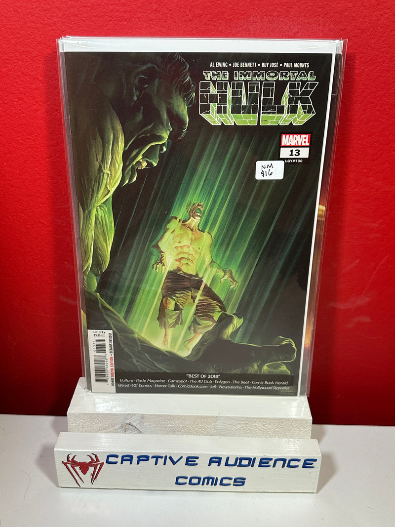 Immortal Hulk, The #13 - NM