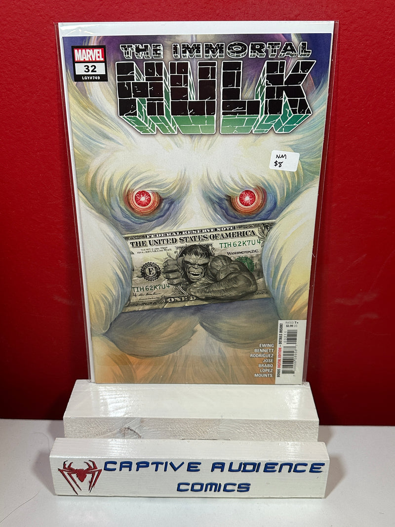 Immortal Hulk, The #32 - NM