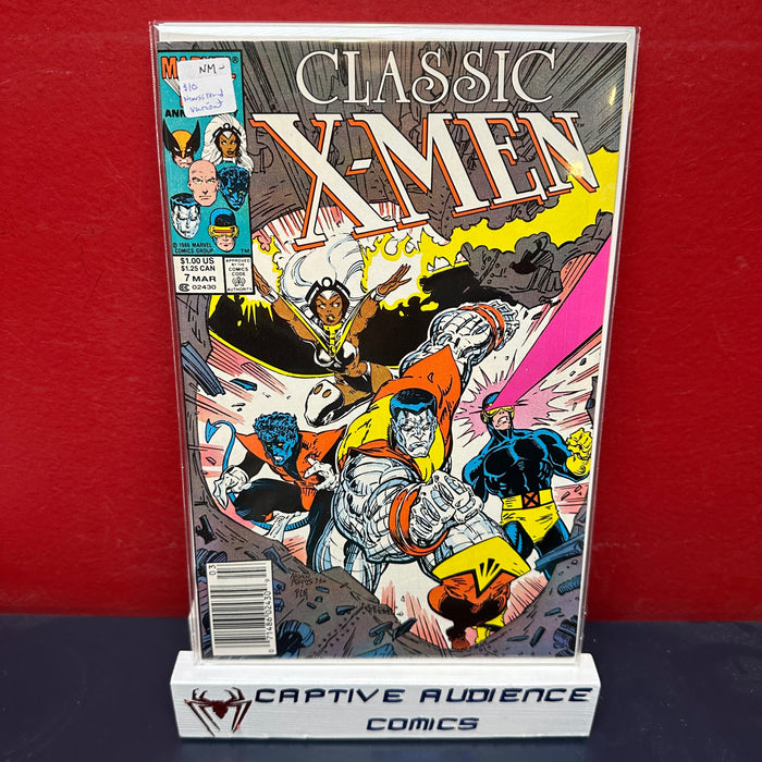 X-Men Classic #7 - Newsstand Variant - NM-