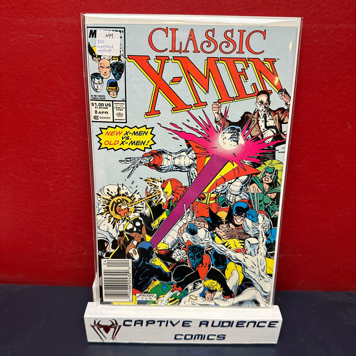 X-Men Classic #8 - Newsstand Variant - NM