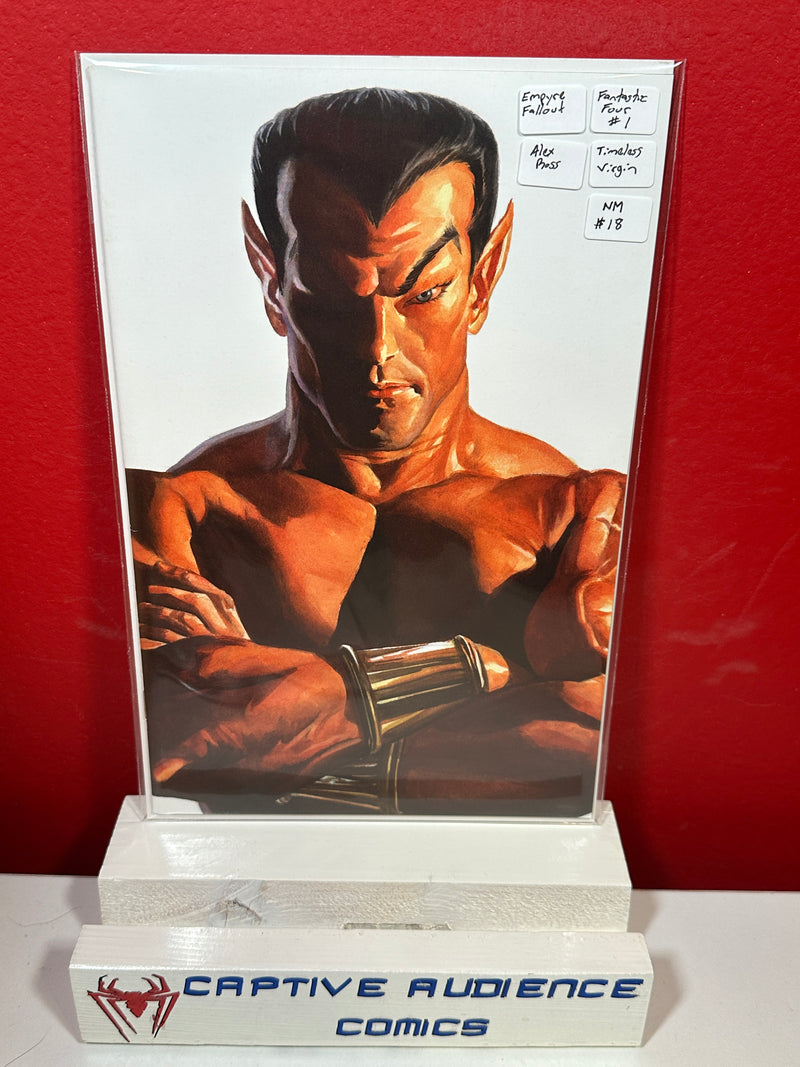 Empyre: Fallout - Fantastic Four #1 - Empyre Fallout - Alex Ross - Timeless Virgin - NM
