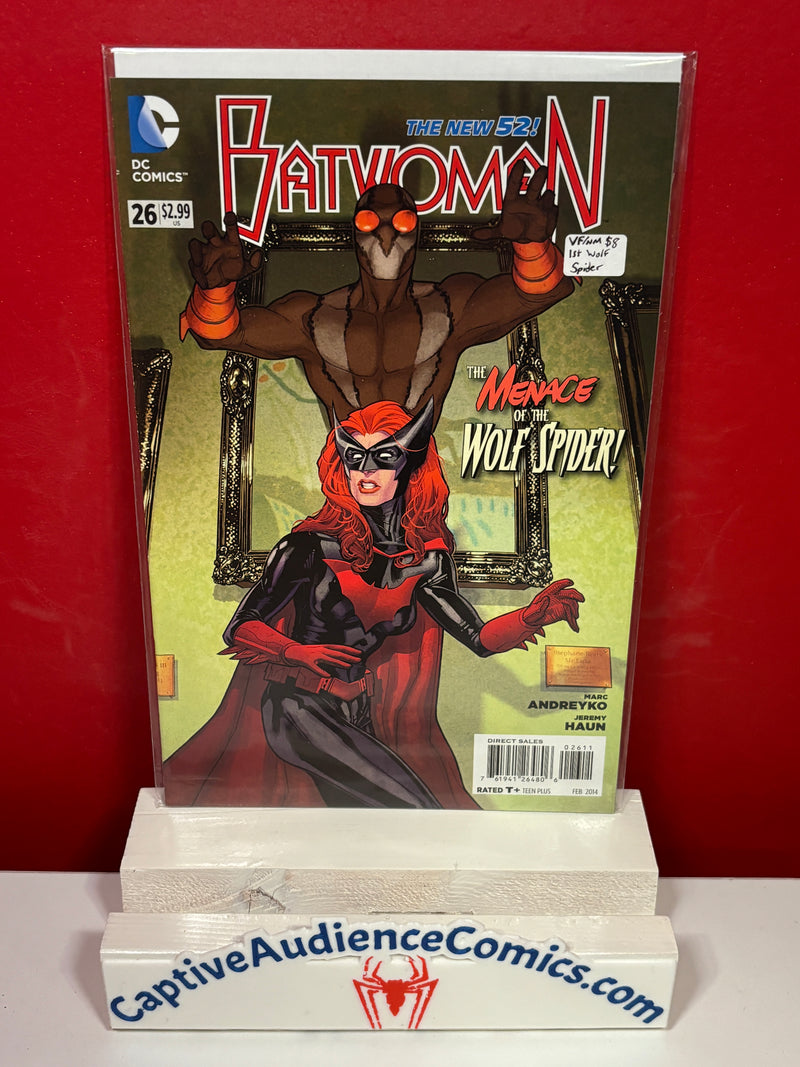 Batwoman, Vol. 1 #26 - 1st Wolf Spider - VF/NM