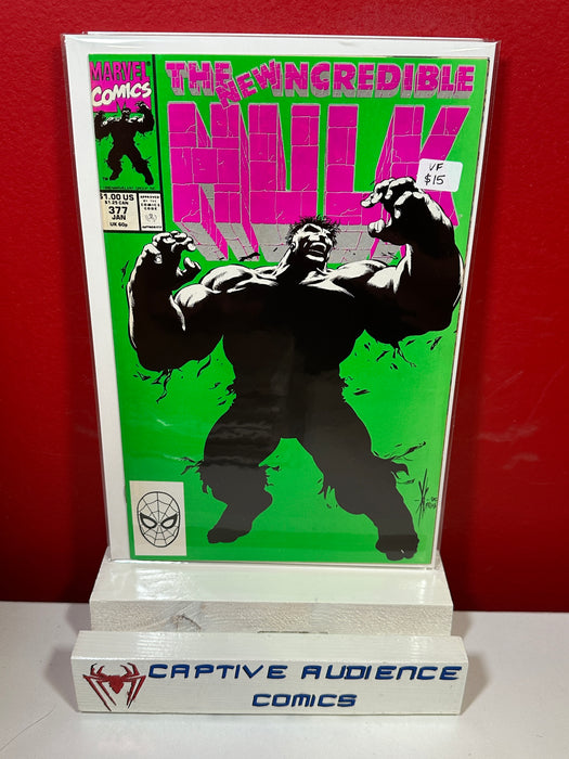 Incredible Hulk, The Vol. 1 #377 - VF