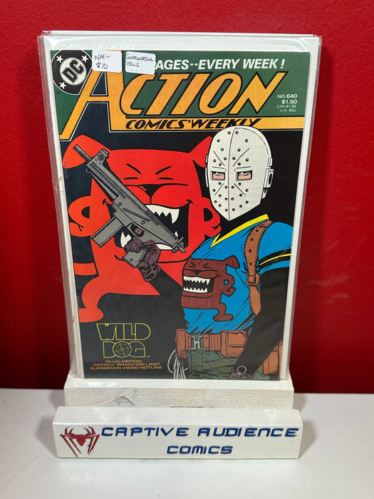 Action Comics, Vol. 1 #640 - Controversial Issue - NM-