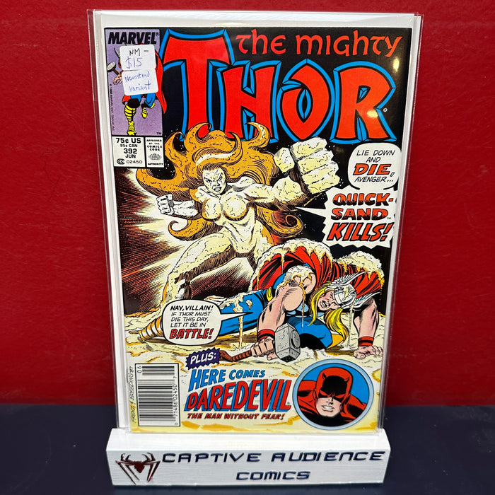 Thor, Vol. 1 #392 - Newsstand Variant - NM-