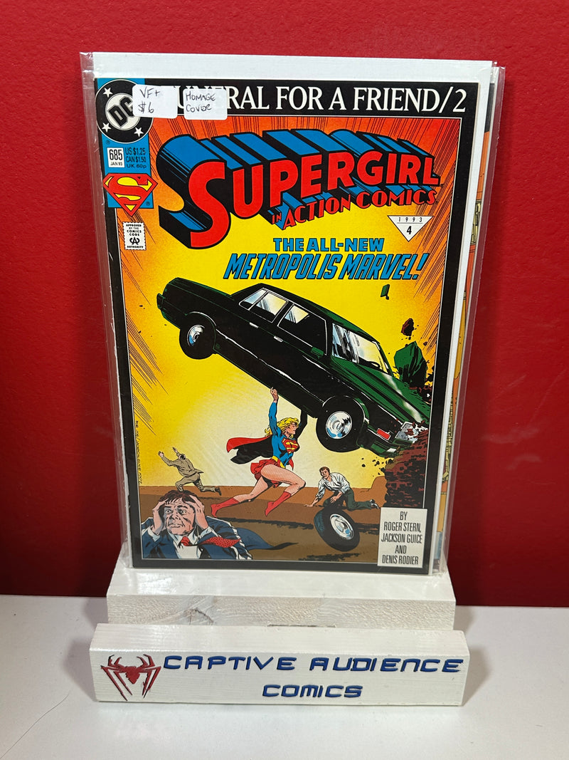 Action Comics, Vol. 1 #685 - Homage Cover - VF+