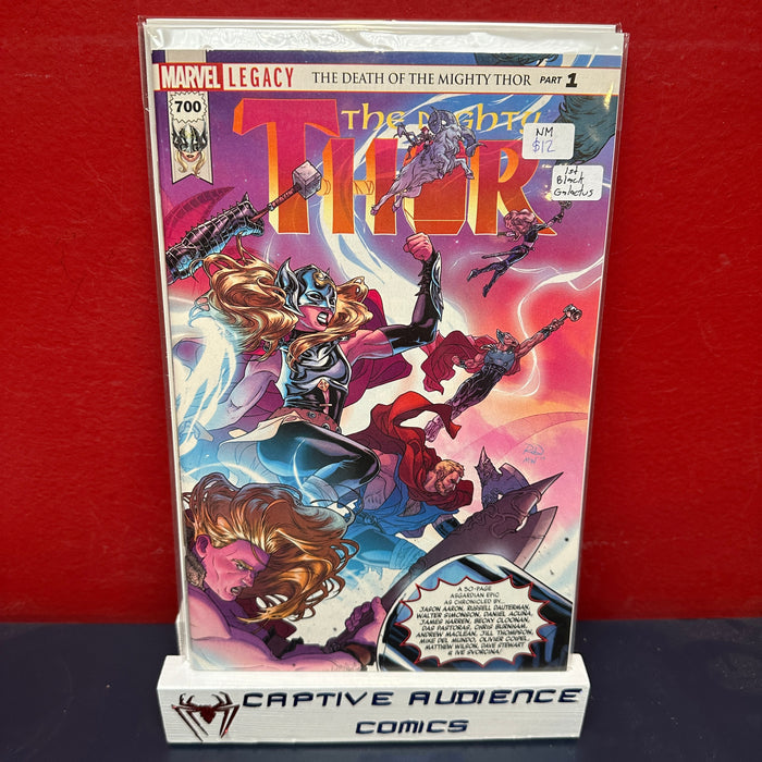 Thor, Vol. 1 #700 - 1st Black Galactus - NM