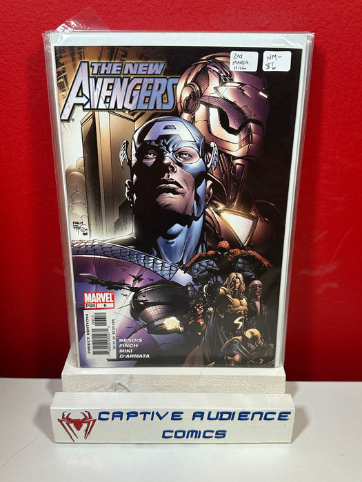 New Avengers, Vol. 1 #6 - 2nd Maria Hill - NM-