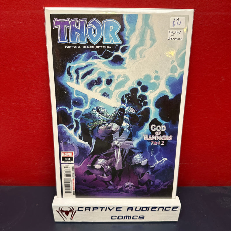 Thor, Vol. 6 #20 - 1st God of Hammers - NM