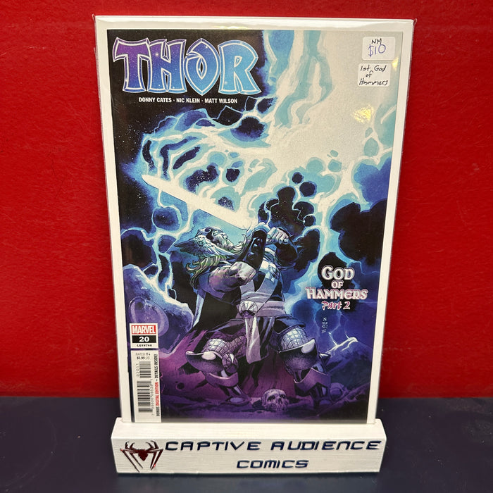Thor, Vol. 6 #20 - 1st God of Hammers - NM