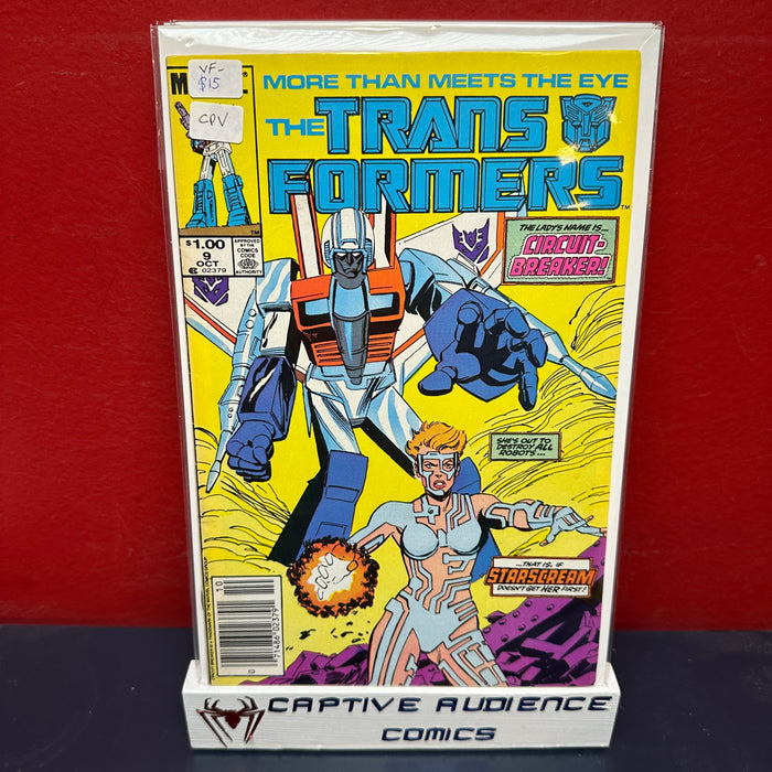 Transformers #9 - CPV - VF-