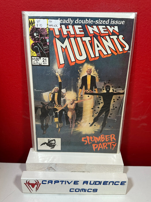 New Mutants, Vol. 1 #21 - 1st Warlock - VF
