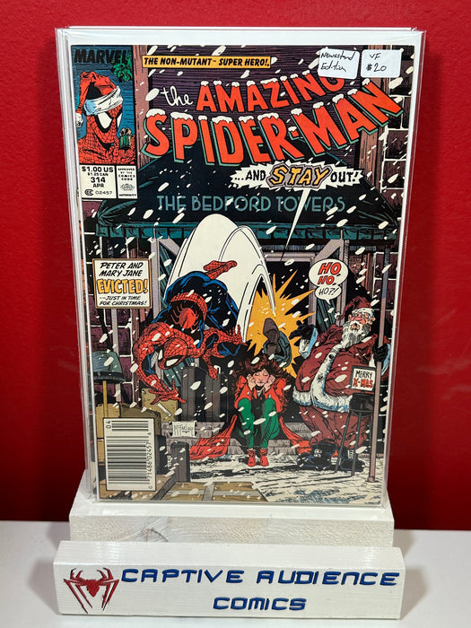 Amazing Spider-Man, The Vol. 1 #314 - Newsstand Edition - VF