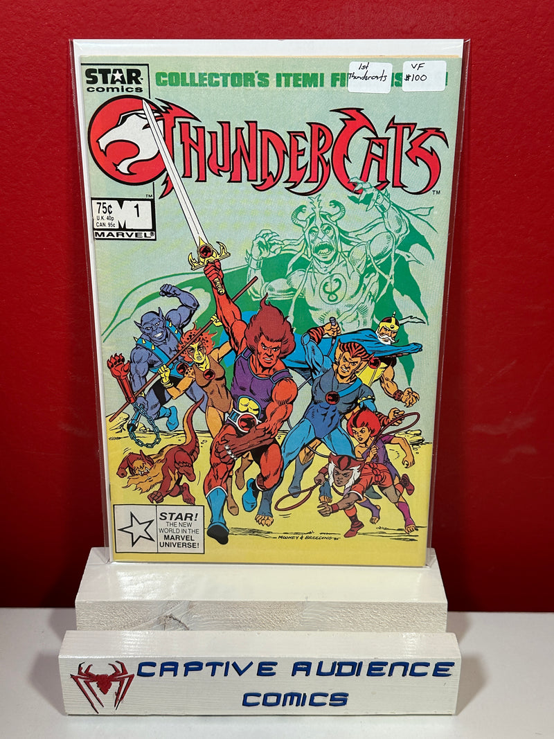 Thundercats #1 - 1st Thundercats 3rd Print - VF