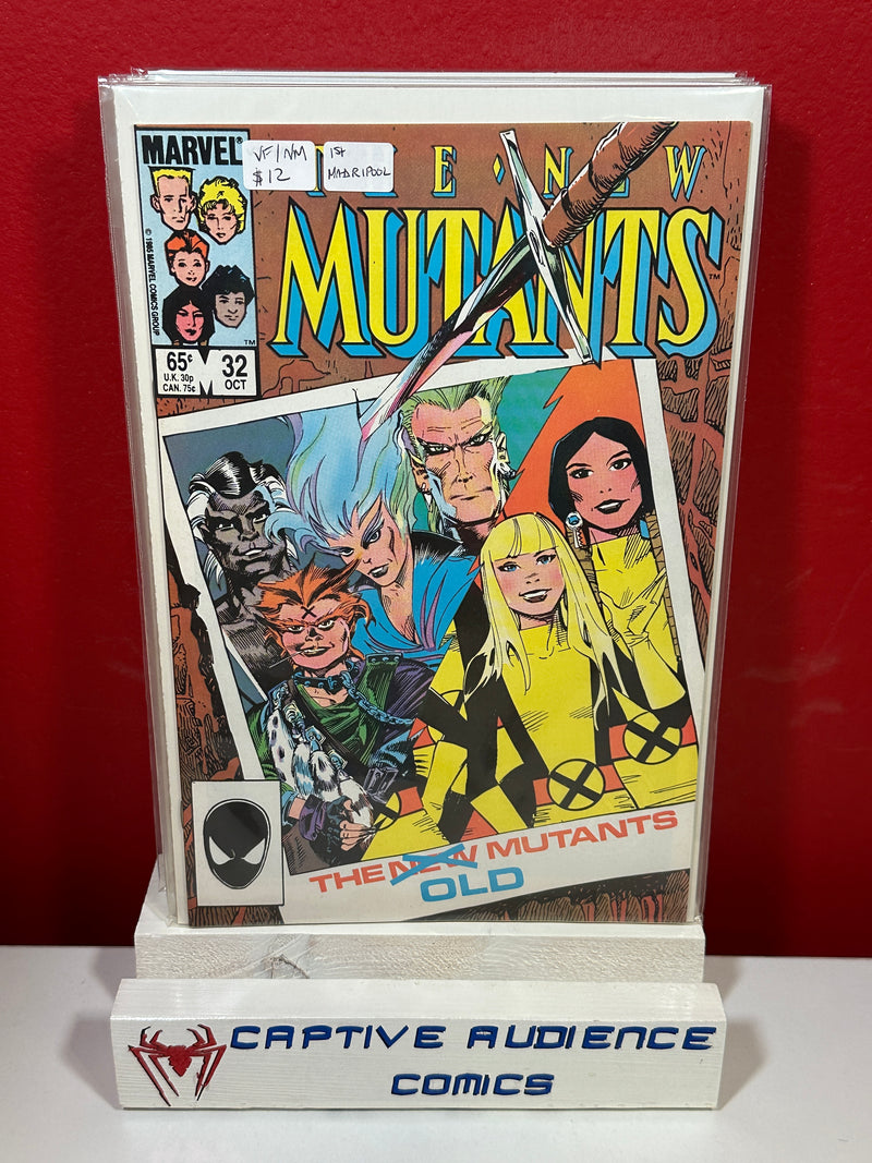 New Mutants, Vol. 1 #32 - 1st Madripool - VF/NM