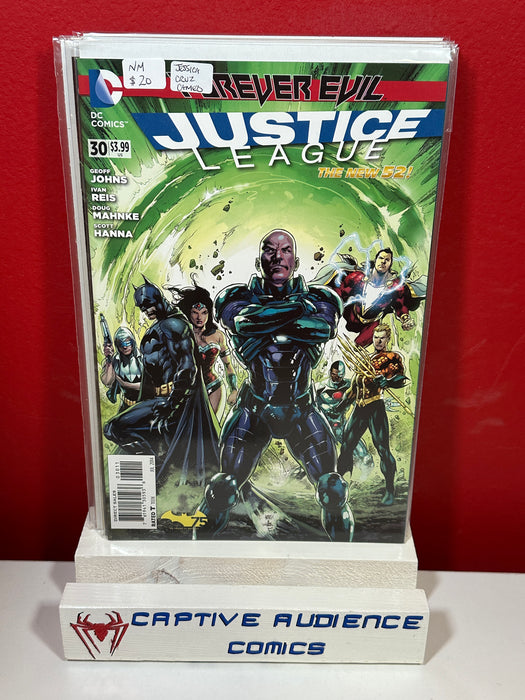 Justice League, Vol. 1 #30 - Jessica Cruz Cameo - NM