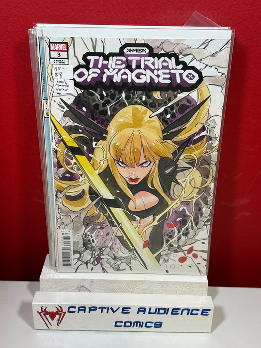 X-Men: The Trial of Magneto #3 - Peach Momoko Variant - NM-